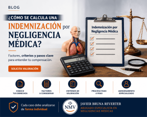 ¿Cómo se calcula una indemnización por negligencia médica?