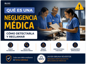 Qué es una negligencia médica y cómo detectarla y reclamar