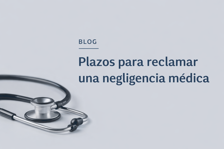 Plazos para reclamar una negligencia médica en España