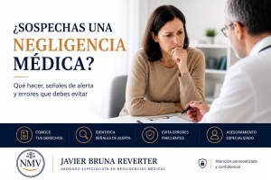Qué hacer si sospechas una negligencia médica - Javier Bruna Reverter