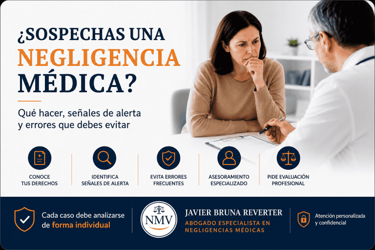 Qué hacer si sospechas una negligencia médica